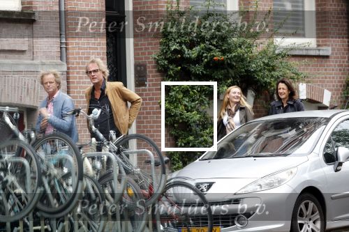 Amsterdam 7 september 2019
Jeroen Pauw met zijn vriendin en vrienden in Amsterdam zuid.