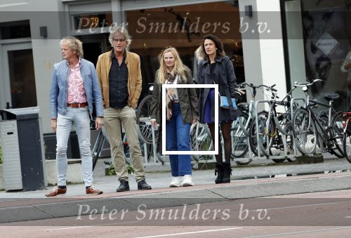 Amsterdam 7 september 2019
Jeroen Pauw met zijn vriendin en vrienden in Amsterdam zuid.