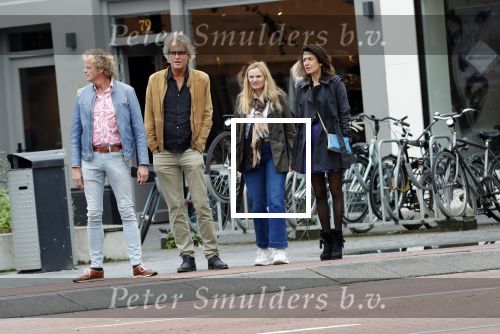 Amsterdam 7 september 2019
Jeroen Pauw met zijn vriendin en vrienden in Amsterdam zuid.