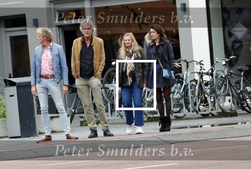 Amsterdam 7 september 2019
Jeroen Pauw met zijn vriendin en vrienden in Amsterdam zuid.