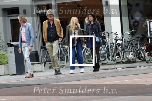 Amsterdam 7 september 2019
Jeroen Pauw met zijn vriendin en vrienden in Amsterdam zuid.