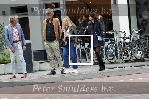 Amsterdam 7 september 2019
Jeroen Pauw met zijn vriendin en vrienden in Amsterdam zuid.