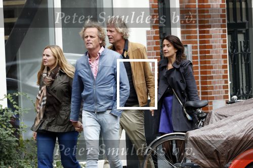 Amsterdam 7 september 2019
Jeroen Pauw met zijn vriendin en vrienden in Amsterdam zuid.