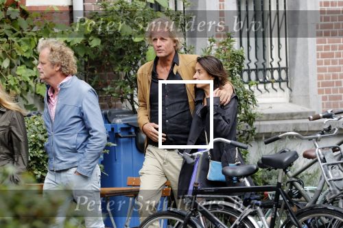 Amsterdam 7 september 2019
Jeroen Pauw met zijn vriendin en vrienden in Amsterdam zuid.