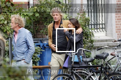 Amsterdam 7 september 2019
Jeroen Pauw met zijn vriendin en vrienden in Amsterdam zuid.