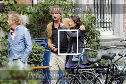 Amsterdam 7 september 2019
Jeroen Pauw met zijn vriendin en vrienden in Amsterdam zuid.