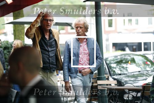 Amsterdam 7 september 2019
Jeroen Pauw met zijn vriendin en vrienden in Amsterdam zuid.