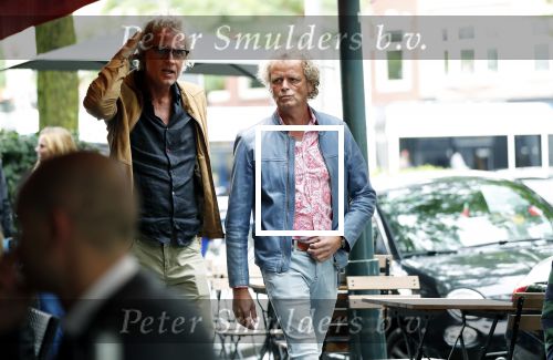 Amsterdam 7 september 2019
Jeroen Pauw met zijn vriendin en vrienden in Amsterdam zuid.