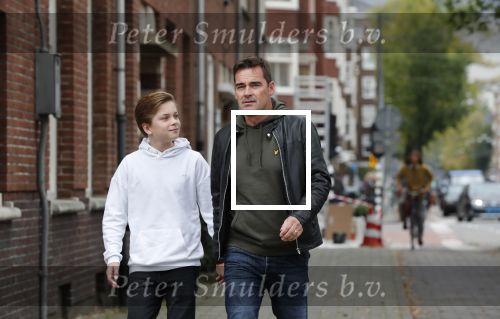 Amsterdam 23 september 2019
Jeroen v d Boom met zijn zoon Luuk in Amsterdam zuid.
