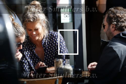 Amsterdam 7 september 2019
Judith Wiersema op terras.