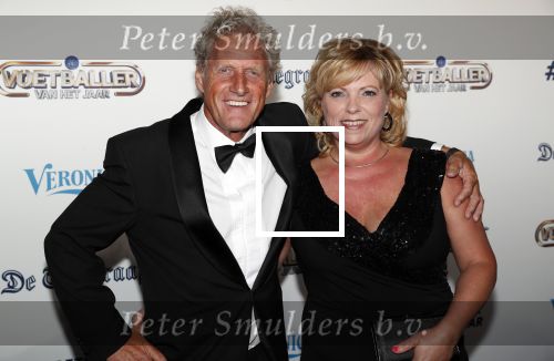 Hilversum 2 september 2019
Voetbalgala bij studio 21 . Kees Kist met zijn vrouw