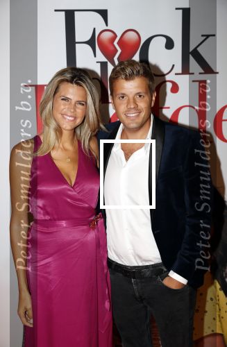 Amsterdam 30 september 2019
Premiere Fuck de liefde in Tuschinski. Kim Kotter met vriend Jaap Reesema
