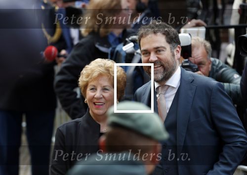 Den Haag 17 september 2019
Prinsjesdag 2019 op het binnenhof.
Klaas Dijkhoff met zijn moeder