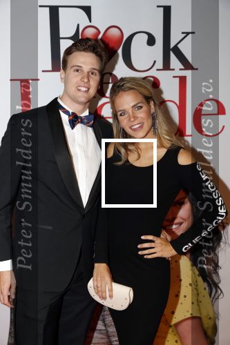 Amsterdam 30 september 2019
Premiere Fuck de liefde in Tuschinski. K3 zangeres Klaasje Meijer met vriend