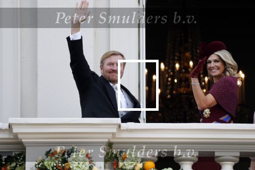 Den Haag 17 september 2019
Prinsjesdag 2019. Koning Willem Alexander Koningin Maxima Prins Constantijn en Prinses Laurentien arriveren met koets op binnenhof en bij paleis Noordeinde.