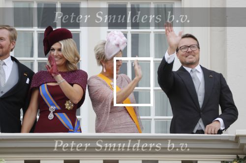 Den Haag 17 september 2019
Prinsjesdag 2019. Koning Willem Alexander Koningin Maxima Prins Constantijn en Prinses Laurentien arriveren met koets op binnenhof en bij paleis Noordeinde.