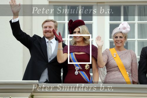 Den Haag 17 september 2019
Prinsjesdag 2019. Koning Willem Alexander Koningin Maxima Prins Constantijn en Prinses Laurentien arriveren met koets op binnenhof en bij paleis Noordeinde.
