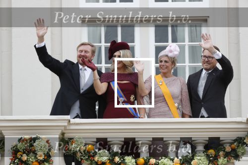 Den Haag 17 september 2019
Prinsjesdag 2019. Koning Willem Alexander Koningin Maxima Prins Constantijn en Prinses Laurentien arriveren met koets op binnenhof en bij paleis Noordeinde.