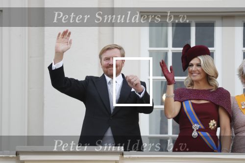Den Haag 17 september 2019
Prinsjesdag 2019. Koning Willem Alexander Koningin Maxima Prins Constantijn en Prinses Laurentien arriveren met koets op binnenhof en bij paleis Noordeinde.