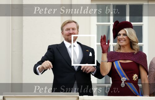 Den Haag 17 september 2019
Prinsjesdag 2019. Koning Willem Alexander Koningin Maxima Prins Constantijn en Prinses Laurentien arriveren met koets op binnenhof en bij paleis Noordeinde.