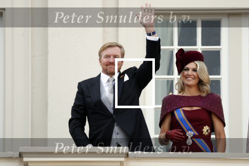 Den Haag 17 september 2019
Prinsjesdag 2019. Koning Willem Alexander Koningin Maxima Prins Constantijn en Prinses Laurentien arriveren met koets op binnenhof en bij paleis Noordeinde.
