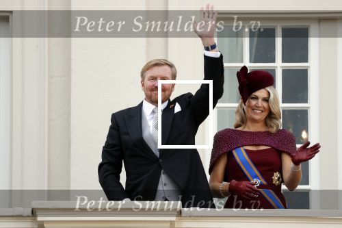 Den Haag 17 september 2019
Prinsjesdag 2019. Koning Willem Alexander Koningin Maxima Prins Constantijn en Prinses Laurentien arriveren met koets op binnenhof en bij paleis Noordeinde.