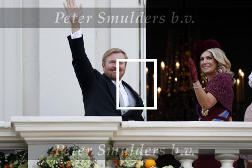 Den Haag 17 september 2019
Prinsjesdag 2019. Koning Willem Alexander Koningin Maxima Prins Constantijn en Prinses Laurentien arriveren met koets op binnenhof en bij paleis Noordeinde.