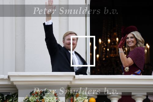 Den Haag 17 september 2019
Prinsjesdag 2019. Koning Willem Alexander Koningin Maxima Prins Constantijn en Prinses Laurentien arriveren met koets op binnenhof en bij paleis Noordeinde.