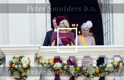 Den Haag 17 september 2019
Prinsjesdag 2019. Koning Willem Alexander Koningin Maxima Prins Constantijn en Prinses Laurentien arriveren met koets op binnenhof en bij paleis Noordeinde.