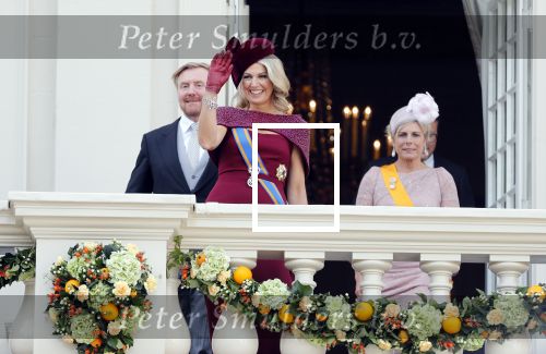 Den Haag 17 september 2019
Prinsjesdag 2019. Koning Willem Alexander Koningin Maxima Prins Constantijn en Prinses Laurentien arriveren met koets op binnenhof en bij paleis Noordeinde.