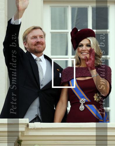 Den Haag 17 september 2019
Prinsjesdag 2019. Koning Willem Alexander Koningin Maxima Prins Constantijn en Prinses Laurentien arriveren met koets op binnenhof en bij paleis Noordeinde.