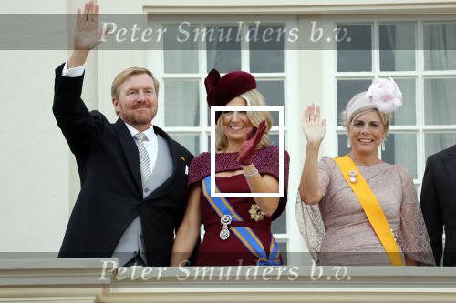 Den Haag 17 september 2019
Prinsjesdag 2019. Koning Willem Alexander Koningin Maxima Prins Constantijn en Prinses Laurentien arriveren met koets op binnenhof en bij paleis Noordeinde.