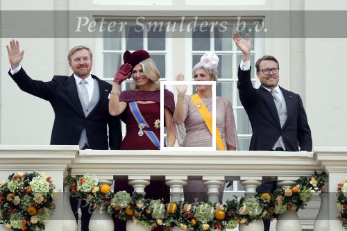 Den Haag 17 september 2019
Prinsjesdag 2019. Koning Willem Alexander Koningin Maxima Prins Constantijn en Prinses Laurentien arriveren met koets op binnenhof en bij paleis Noordeinde.