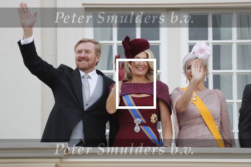 Den Haag 17 september 2019
Prinsjesdag 2019. Koning Willem Alexander Koningin Maxima Prins Constantijn en Prinses Laurentien arriveren met koets op binnenhof en bij paleis Noordeinde.