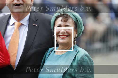 Den Haag 17 september 2019
Prinsjesdag 2019 op het binnenhof.
Henk Krol samen met LÃ©onie Sazias