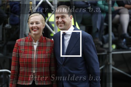 Den Haag 17 september 2019
Prinsjesdag 2019 op het binnenhof.
 Lodewijk Asscher en zijn vrouw