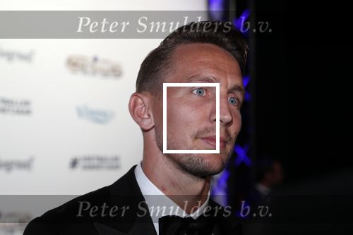 Hilversum 2 september 2019
Voetbalgala bij studio 21 . Luuk de Jong met zijn vriendin