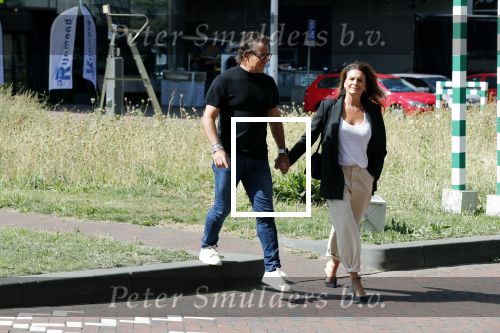 Rotterdam 2 september 2019
Marco Borsato en Leontine Borsato hand in hand.