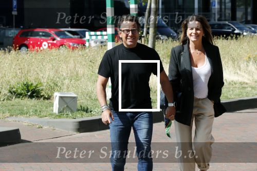 Rotterdam 2 september 2019
Marco Borsato en Leontine Borsato hand in hand.