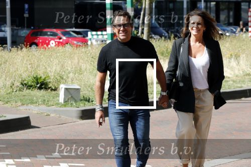 Rotterdam 2 september 2019
Marco Borsato en Leontine Borsato hand in hand.
