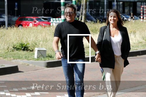 Rotterdam 2 september 2019
Marco Borsato en Leontine Borsato hand in hand.