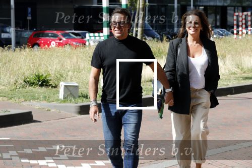 Rotterdam 2 september 2019
Marco Borsato en Leontine Borsato hand in hand.