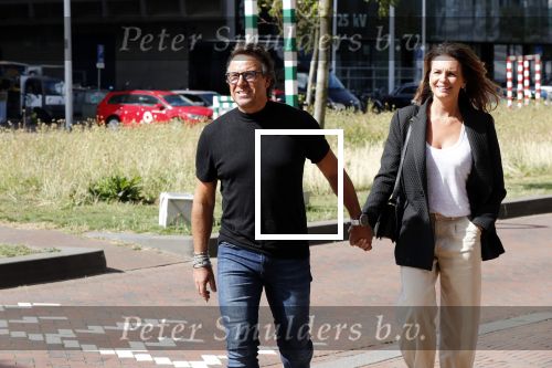 Rotterdam 2 september 2019
Marco Borsato en Leontine Borsato hand in hand.