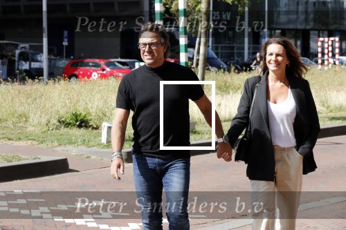 Rotterdam 2 september 2019
Marco Borsato en Leontine Borsato hand in hand.