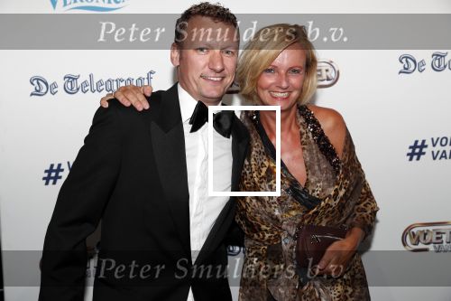 Hilversum 2 september 2019
Voetbalgala bij studio 21 . Marianne Severein met een collega