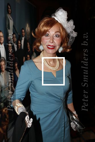Amsterdam 11 augustus 2019
Premiere Downtown Abbey in pathe Tuschinski. Marijke Helwegen kwam met een kennis