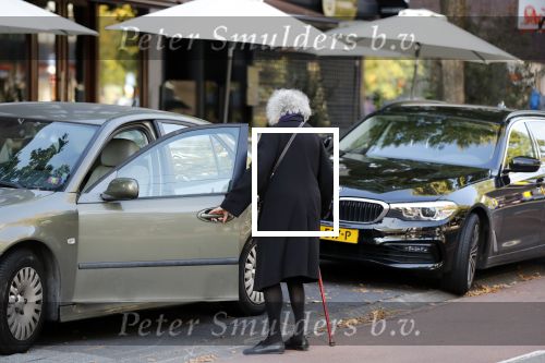 Amsterdam 23 september 2019
Marjan Berk stapt in haar auto op de beethovenstraat.