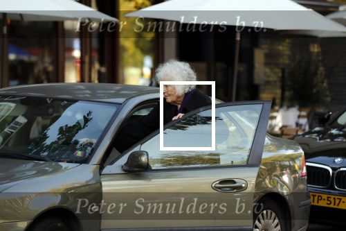 Amsterdam 23 september 2019
Marjan Berk stapt in haar auto op de beethovenstraat.