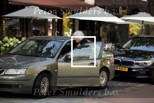 Amsterdam 23 september 2019
Marjan Berk stapt in haar auto op de beethovenstraat.
