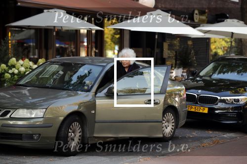 Amsterdam 23 september 2019
Marjan Berk stapt in haar auto op de beethovenstraat.